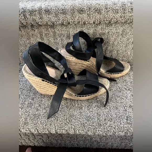 Loeffler Randall Harper Ankle Wrap Espadrilles - Picture 5 of 12